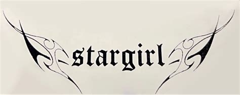 I share my Stargirl Tattoo Motive with y‘all <3 .